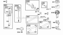 Oil Group Fuel Parts Diagram and Parts List for 121702-0101-01  Briggs and Stratton Engine